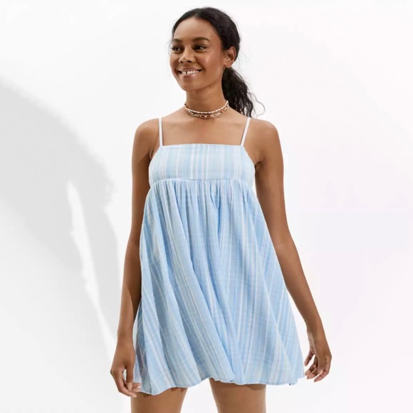 American Eagle Outfitters Dresses & Skirts - American Eagle Blue Plaid Dress